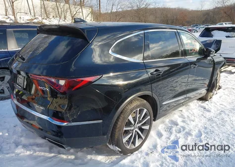 2025 Acura Mdx Technology Package from USA, damaged, VIN 5J8YE1H42SL032260